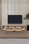 Hanah Home Mesir 3627 Soporte para TV Roble Zafiro